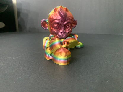 11 Mommy Monkey Rainbow