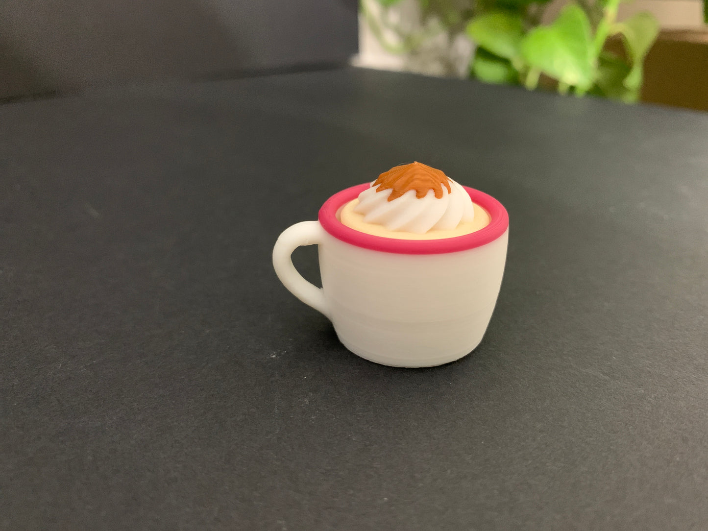 56 Pink Carmel whipped cream clicker