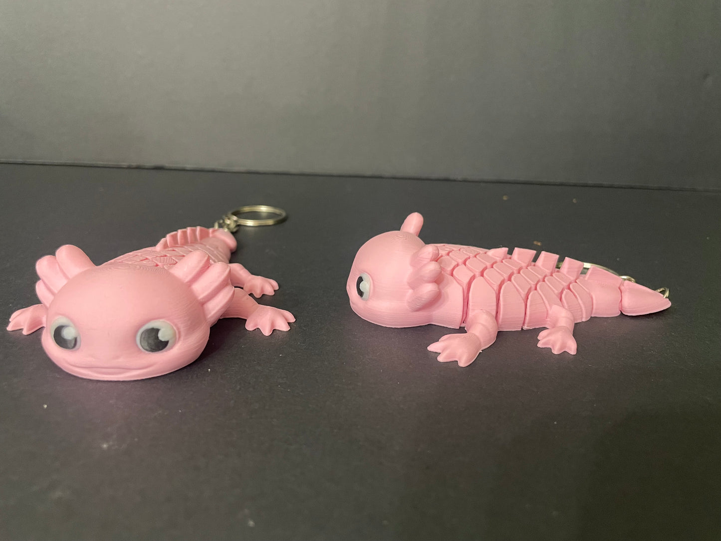 60 Ashley the axolotl keychain