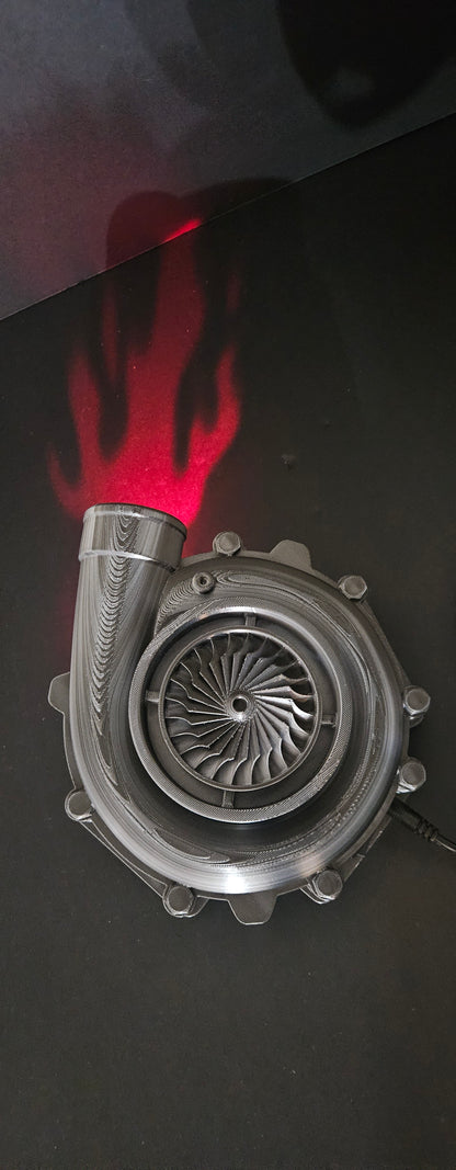 Turbo Inferno Custom Wall Light
