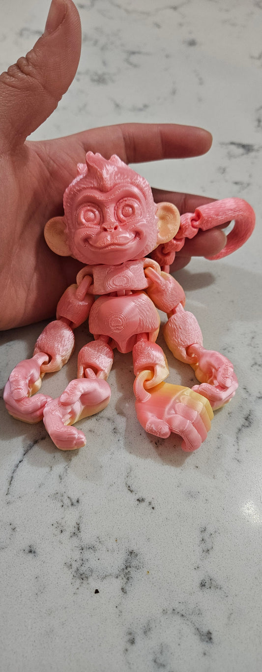 86 Mommy Monkey pink